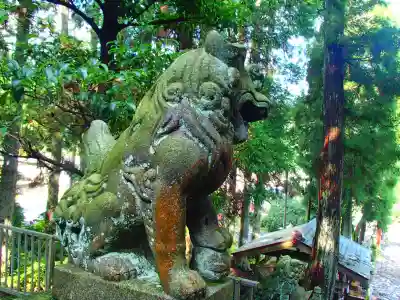 上野八幡神社の狛犬