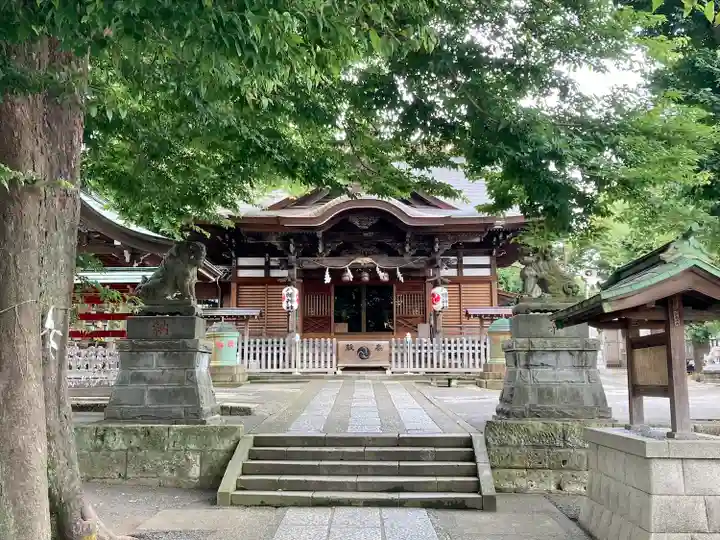 滝野川八幡神社の本殿・本堂