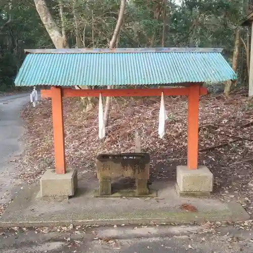 八龍神社の手水舎