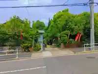 白髭稲荷大明神の自然