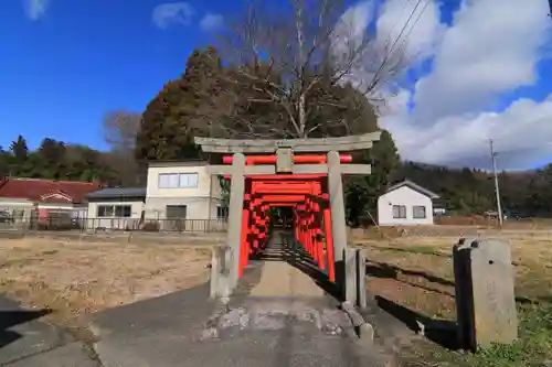 天杢稲荷神社の鳥居