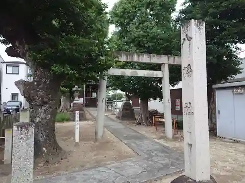 八幡社（神之内八幡社）の鳥居