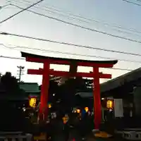 五社神社 諏訪神社の鳥居