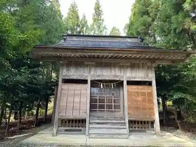圓田神社の本殿