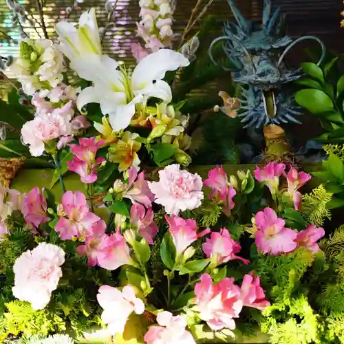 國魂神社の手水舎