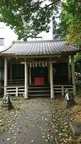 蠣崎神社の本殿