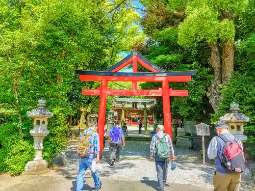 不乗森神社の鳥居