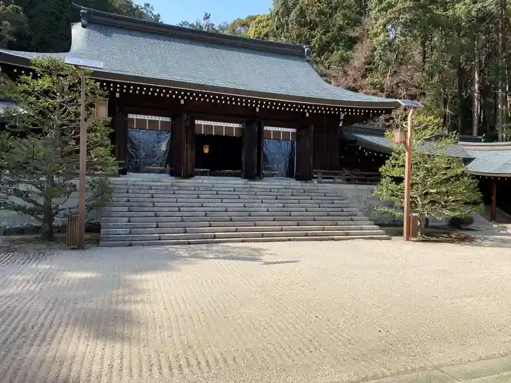 近江神宮の本殿・本堂