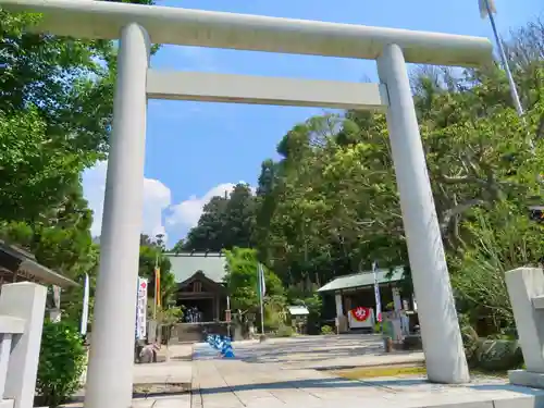 天津神明宮の鳥居