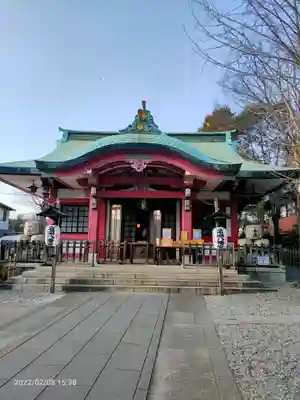 市谷亀岡八幡宮の本殿・本堂