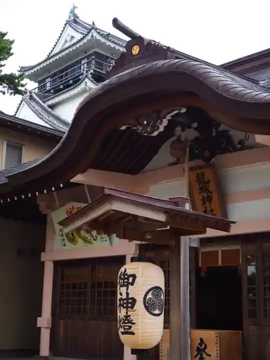 龍城神社の本殿・本堂
