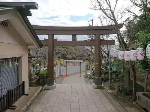 江島神社の鳥居