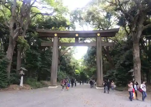 明治神宮の鳥居