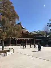 寒川神社の本殿