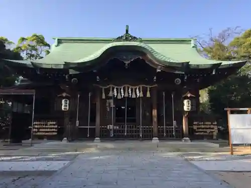唐津神社の本殿・本堂