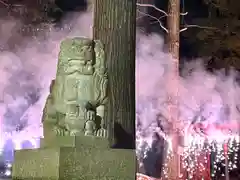 山家神社の狛犬