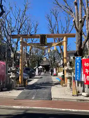 蛇窪神社の鳥居