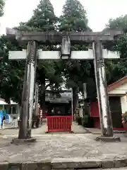 田野天建神社の鳥居