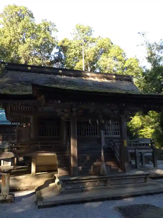 小野神社の本殿・本堂