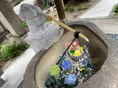 三輪神社の手水舎