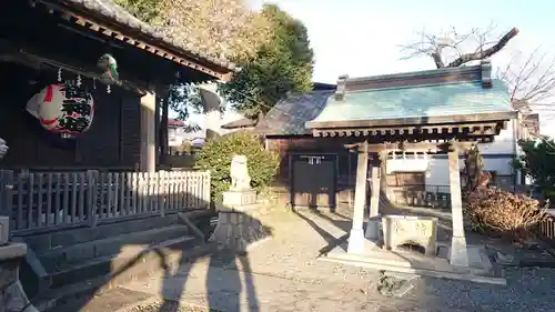 愛鷹神社（今泉）の手水舎