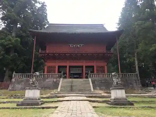 岩木山神社の山門・神門