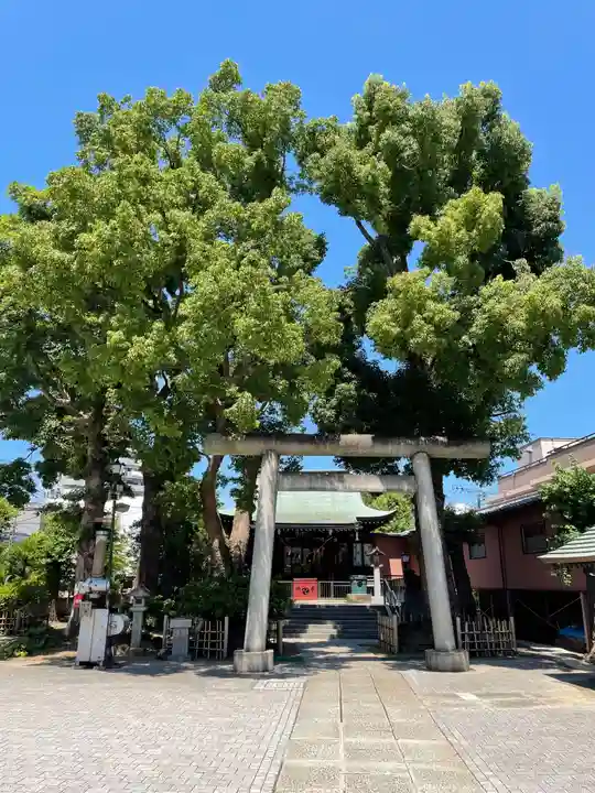 小村井 香取神社の鳥居