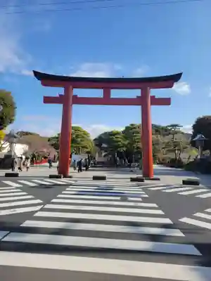 鶴岡八幡宮の鳥居