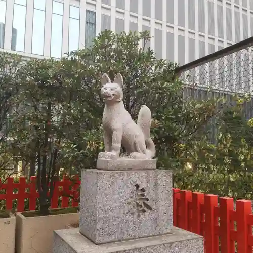 みなと稲荷神社の狛犬