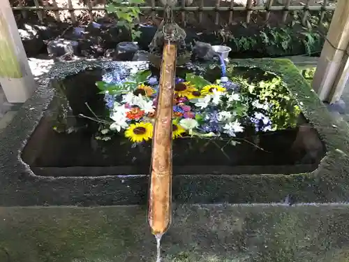 伊佐須美神社の手水