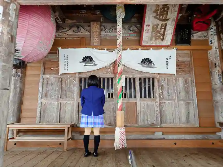 弘安寺の本殿・本堂