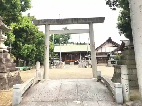 御井神社の鳥居