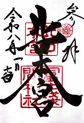 北口本宮冨士浅間神社の御朱印