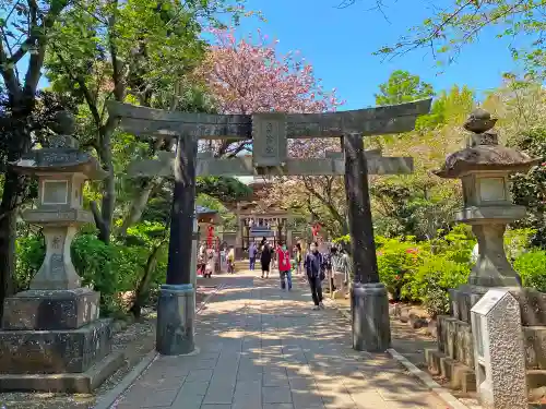 江島神社の鳥居