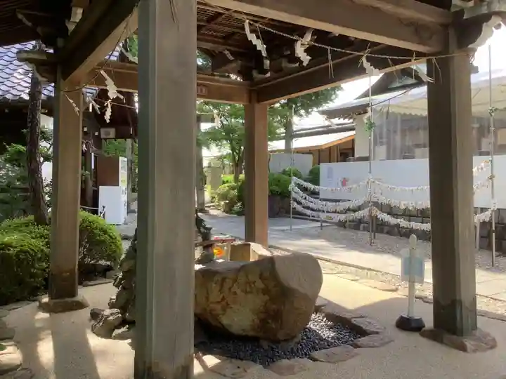 白山宮の手水舎