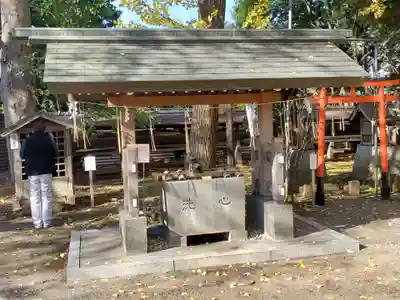 平塚神社の手水舎