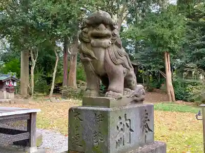 姫宮神社の狛犬