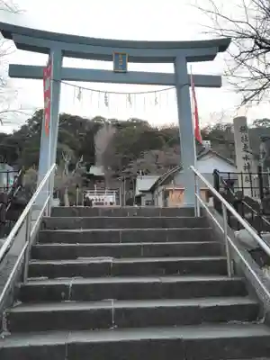 走水神社の鳥居