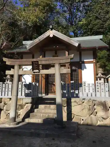 北野青龍神社／三森稲荷神社の鳥居