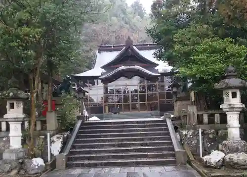 金剱宮の本殿・本堂