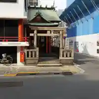 篠塚稲荷神社の鳥居