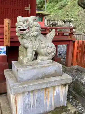 鳳来山東照宮の狛犬