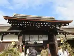 賀茂御祖神社（下鴨神社）の山門