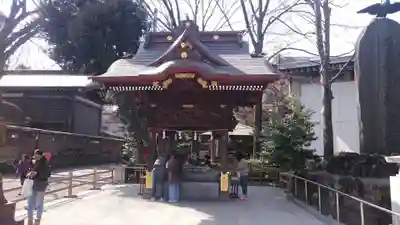 大國魂神社の手水舎