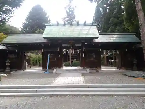琴似神社の山門・神門