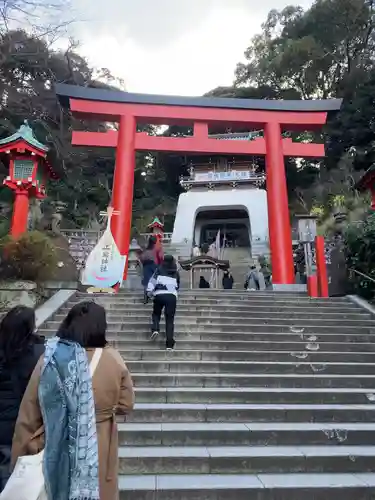 江島神社の鳥居