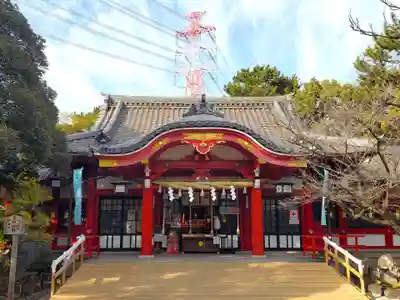 市原稲荷神社の本殿・本堂