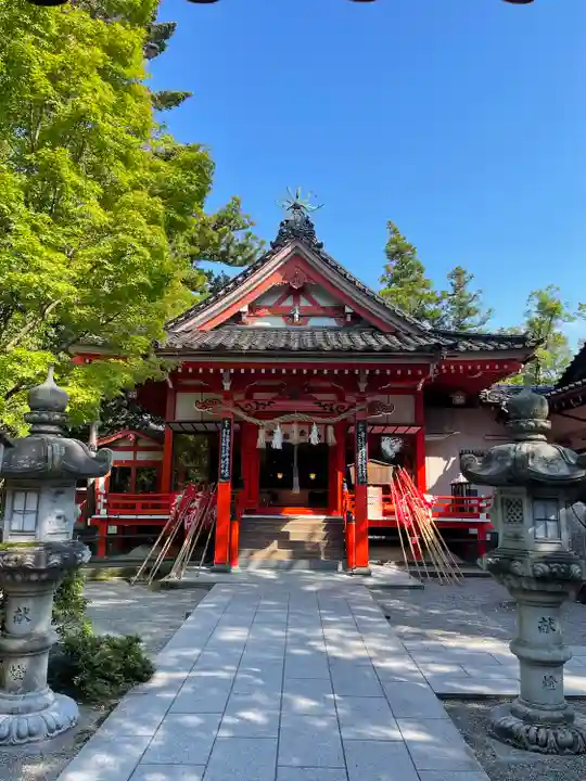 金澤神社の本殿・本堂