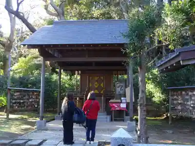 葛原岡神社の本殿・本堂