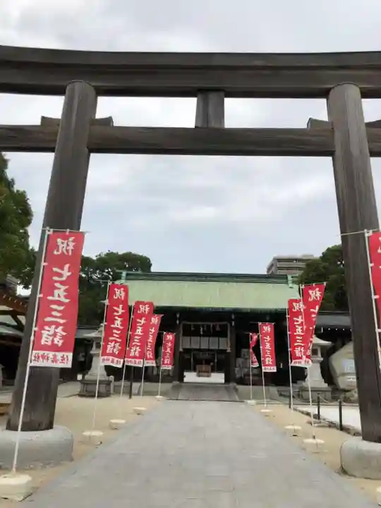 佐嘉神社・松原神社の鳥居